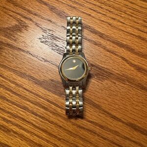 Movado Gold and Silver Women's Watch